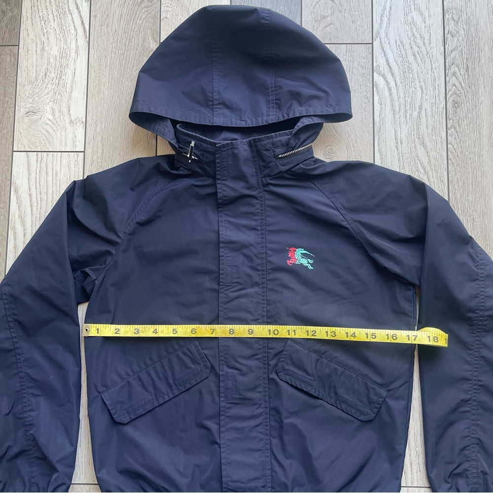 Burberry Kids Jacket in Navy with Mint Accents - Picture 9 of 10